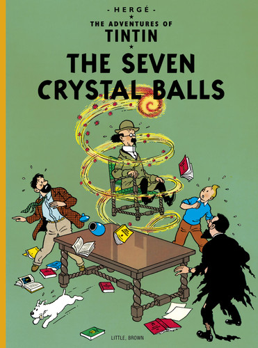 The Seven Crystal Balls (The Adventures of Tintin: Original Classic) book cover by Hergé