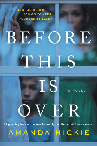 Before This Is Over book cover by Amanda Hickie