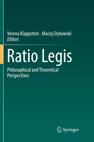Ratio Legis: Philosophical and Theoretical Perspectives book cover by 