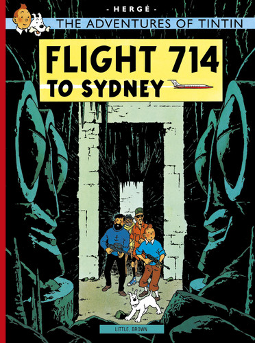 Flight 714 to Sydney (The Adventures of Tintin: Original Classic) book cover by Hergé