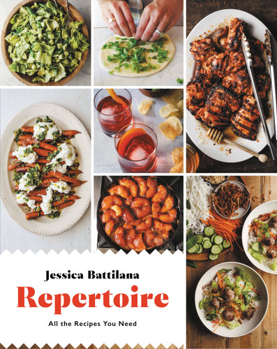 Repertoire: All the Recipes You Need book cover by Jessica Battilana