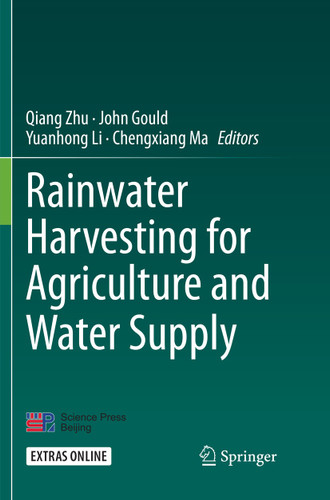 Rainwater Harvesting for Agriculture and Water Supply book cover by 