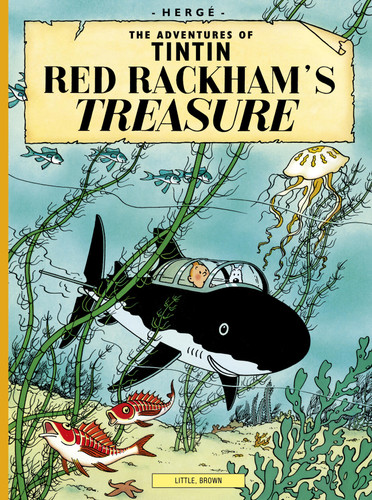 Red Rackham's Treasure (The Adventures of Tintin: Original Classic) book cover by Hergé
