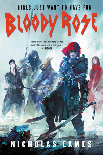 Bloody Rose (The Band #2) book cover by Nicholas Eames