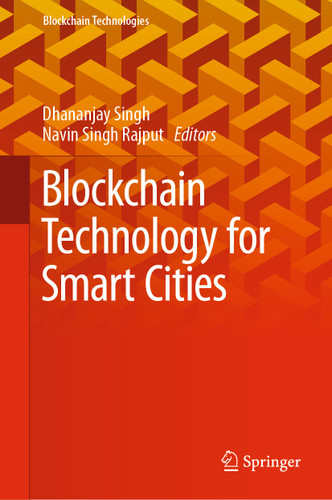 Blockchain Technology for Smart Cities (Blockchain Technologies) book cover by 