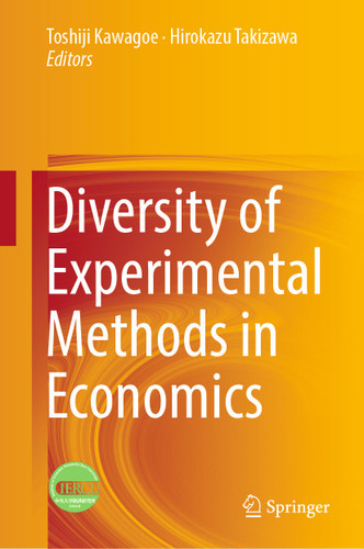 Diversity of Experimental Methods in Economics book cover by 