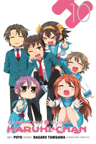 The Melancholy of Suzumiya Haruhi-chan, Vol. 10 (The Melancholy of Suzumiya Haruhi-chan #10) book cover by Nagaru Tanigawa