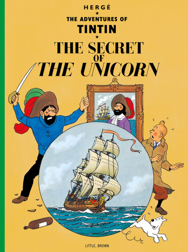 The Secret of the Unicorn (The Adventures of Tintin: Original Classic) book cover by Hergé
