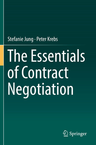 The Essentials of Contract Negotiation book cover by Stefanie Jung, Peter Krebs