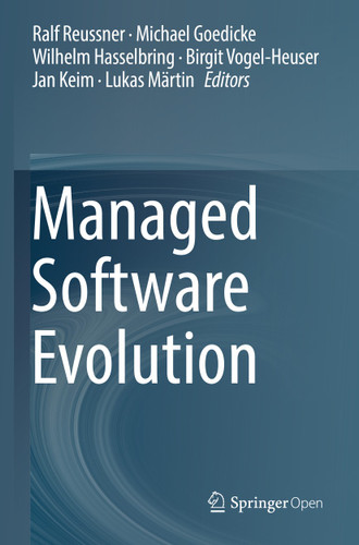 Managed Software Evolution book cover by 