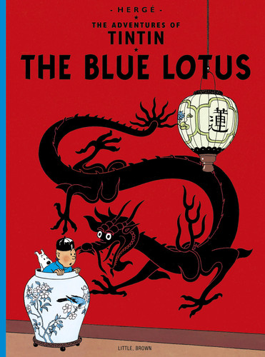 The Blue Lotus (The Adventures of Tintin: Original Classic) book cover by Hergé