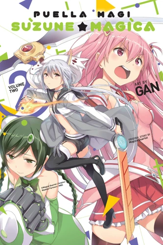 Puella Magi Suzune Magica, Vol. 2 (Puella Magi Suzune Magica #2) book cover by Magica Magica Quartet