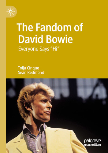 The Fandom of David Bowie: Everyone Says "Hi" book cover by Toija Cinque, Sean Redmond