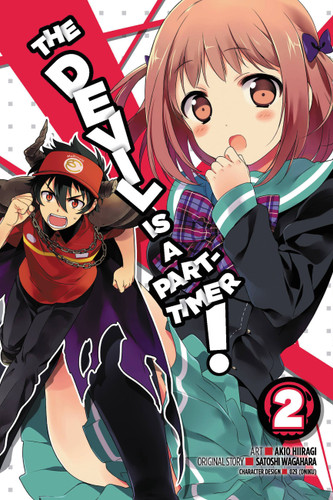 The Devil Is a Part-Timer!, Vol. 2 (manga) (The Devil Is a Part-Timer! Manga #2) book cover by Satoshi Wagahara