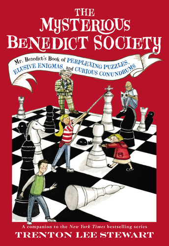 The Mysterious Benedict Society: Mr. Benedict's Book of Perplexing Puzzles, Elusive Enigmas, and Curious (The Mysterious Benedict Society) book cover by Trenton Lee Stewart