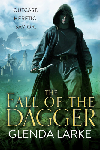 The Fall of the Dagger (The Forsaken Lands #3) book cover by Glenda Larke