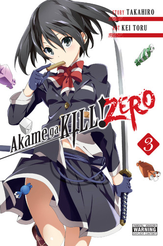 Akame ga KILL! ZERO, Vol. 3 (Akame ga KILL! ZERO #3) book cover by Takahiro