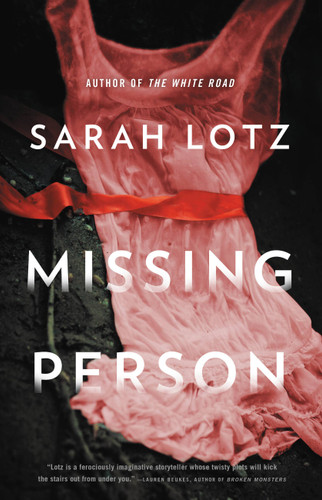 Missing Person book cover by Sarah Lotz