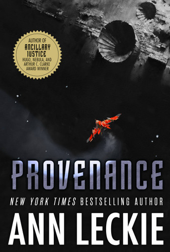 Provenance book cover by Ann Leckie