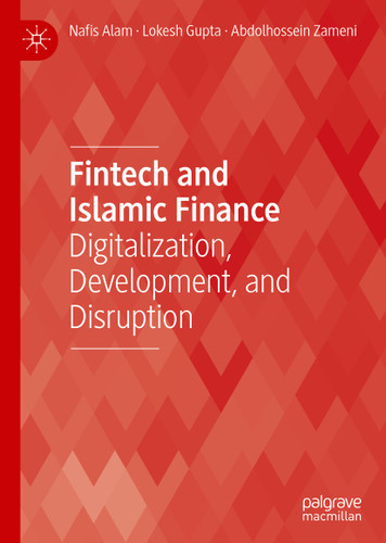 Fintech and Islamic Finance: Digitalization, Development and Disruption book cover by Nafis Alam, Lokesh Gupta, Abdolhossein Zameni