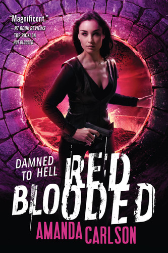 Red Blooded (Jessica McClain #4) book cover by Amanda Carlson