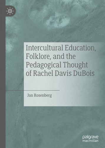 Intercultural Education, Folklore, and the Pedagogical Thought of Rachel Davis DuBois book cover by Jan Rosenberg