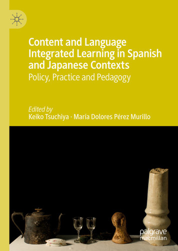 Content and Language Integrated Learning in Spanish and Japanese Contexts: Policy, Practice and Pedagogy book cover by 