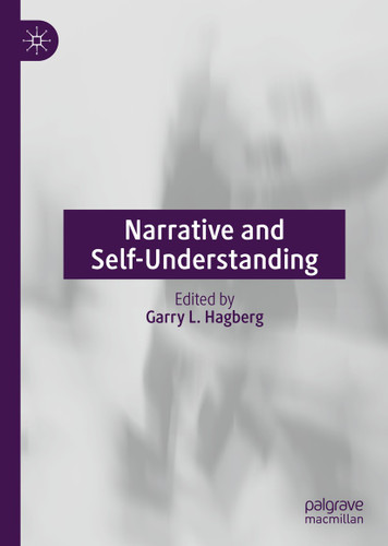 Narrative and Self-Understanding book cover by 
