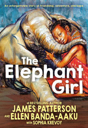 The Elephant Girl book cover by James Patterson, Ellen Banda-Aaku