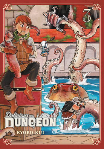 Delicious in Dungeon, Vol. 3 (Delicious in Dungeon #3) book cover by Ryoko Kui