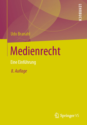 Medienrecht: Eine Einführung book cover by Udo Branahl