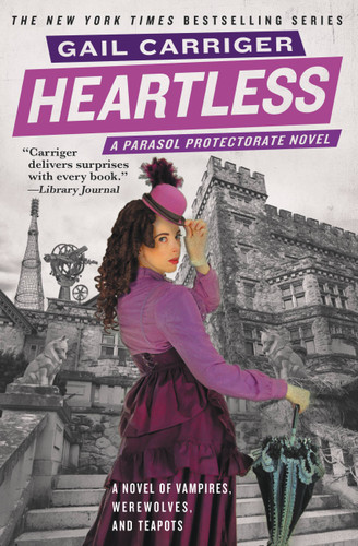 Heartless (The Parasol Protectorate #4) book cover by Gail Carriger