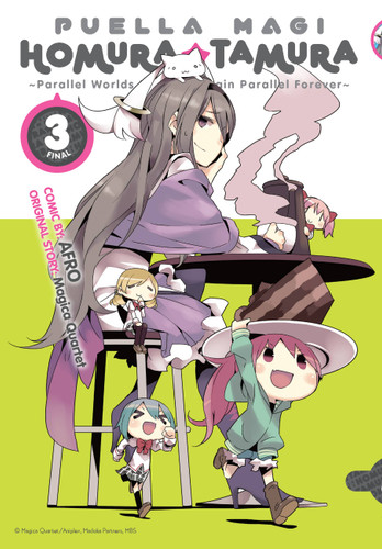 Puella Magi Homura Tamura, Vol. 3: ~Parallel Worlds Do Not Remain Parallel Forever~ (Puella Magi Homura Tamura #3) book cover by Magica Magica Quartet