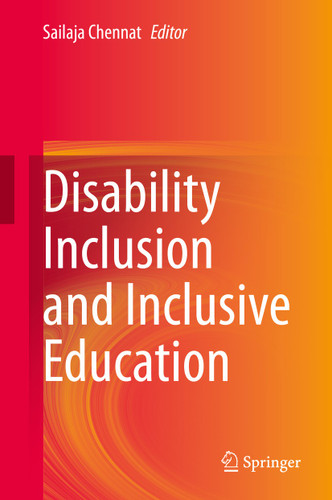 Disability Inclusion and Inclusive Education book cover by 