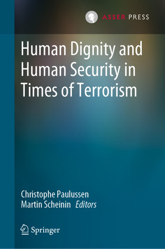Human Dignity and Human Security in Times of Terrorism book cover by 