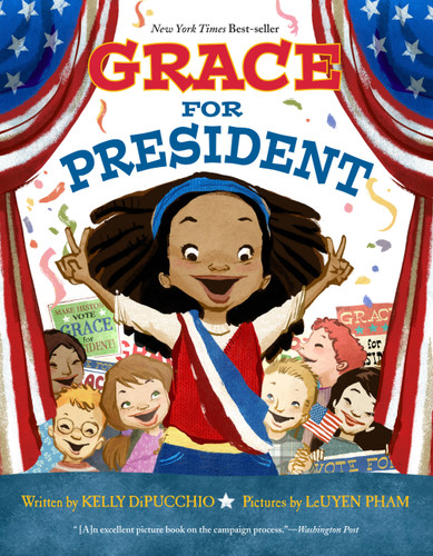 Grace for President (Grace for President #1) book cover by Kelly DiPucchio