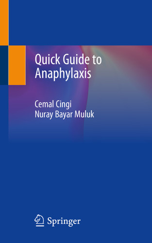 Quick Guide to Anaphylaxis book cover by Cemal Cingi, Nuray Bayar Muluk