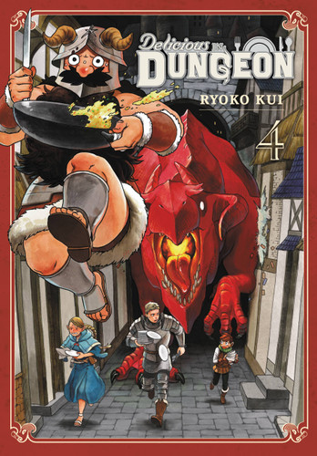 Delicious in Dungeon, Vol. 4 (Delicious in Dungeon #4) book cover by Ryoko Kui