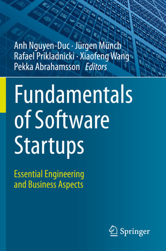 Fundamentals of Software Startups: Essential Engineering and Business Aspects book cover by 