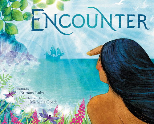 Encounter book cover by Brittany Luby