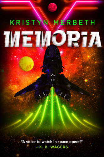 Memoria (The Nova Vita Protocol #2) book cover by Kristyn Merbeth