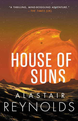 House of Suns book cover by Alastair Reynolds