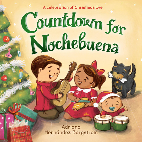 Countdown for Nochebuena book cover by Adriana Hernández Bergstrom