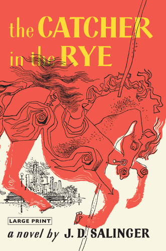 The Catcher in the Rye book cover by J. D. Salinger