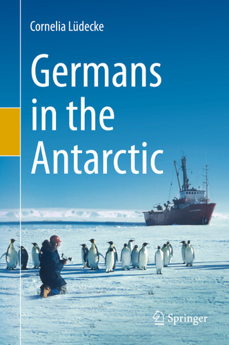 Germans in the Antarctic book cover by Cornelia Lüdecke