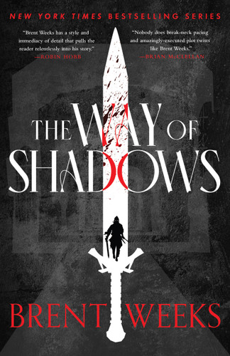 The Way of Shadows (The Night Angel Trilogy #1) book cover by Brent Weeks