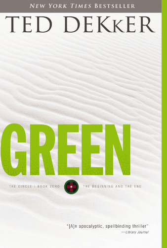 Green book cover by Ted Dekker