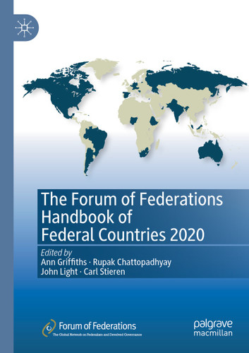 The Forum of Federations Handbook of Federal Countries 2020 book cover by 
