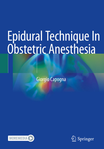 Epidural Technique In Obstetric Anesthesia book cover by Giorgio Capogna