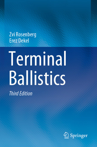 Terminal Ballistics book cover by Zvi Rosenberg, Erez Dekel